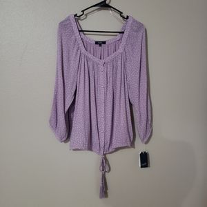 🆕️NWT Angels Lilac Top